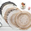 Bohemian Woven Cotton Placemat Table Mat