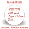 custom stickers label logo printing journal labels printing